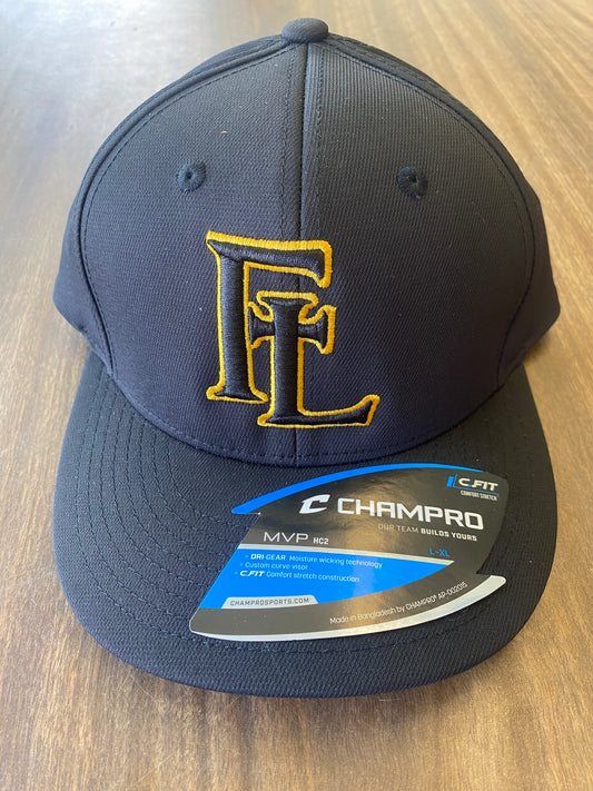 UFTL GAMEDAY Flex-Fit Hat Black