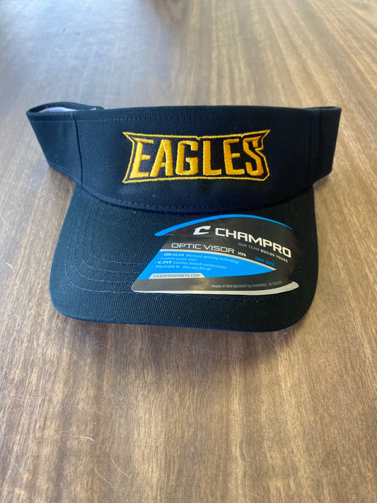 UFTL Eagles Performance Visor Black