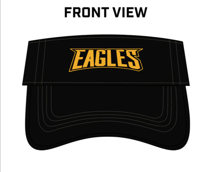 UFTL Eagles Performance Visor Black