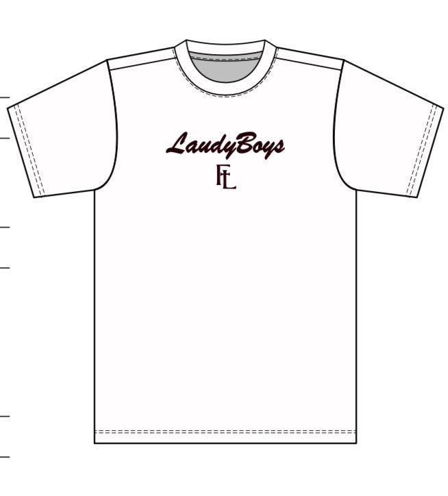 UFTL Baseball "Laudy Boys" FTL T-Shirt White