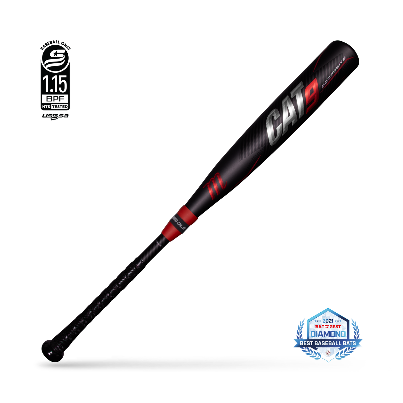 2021 MARUCCI CAT 9 COMPOSITE USSSA BASEBALL BAT (-10)