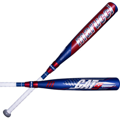 2022 MARUCCI CAT 9 COMPOSITE BBCOR BASEBALL BAT - PASTIME COLORWAY (-3)