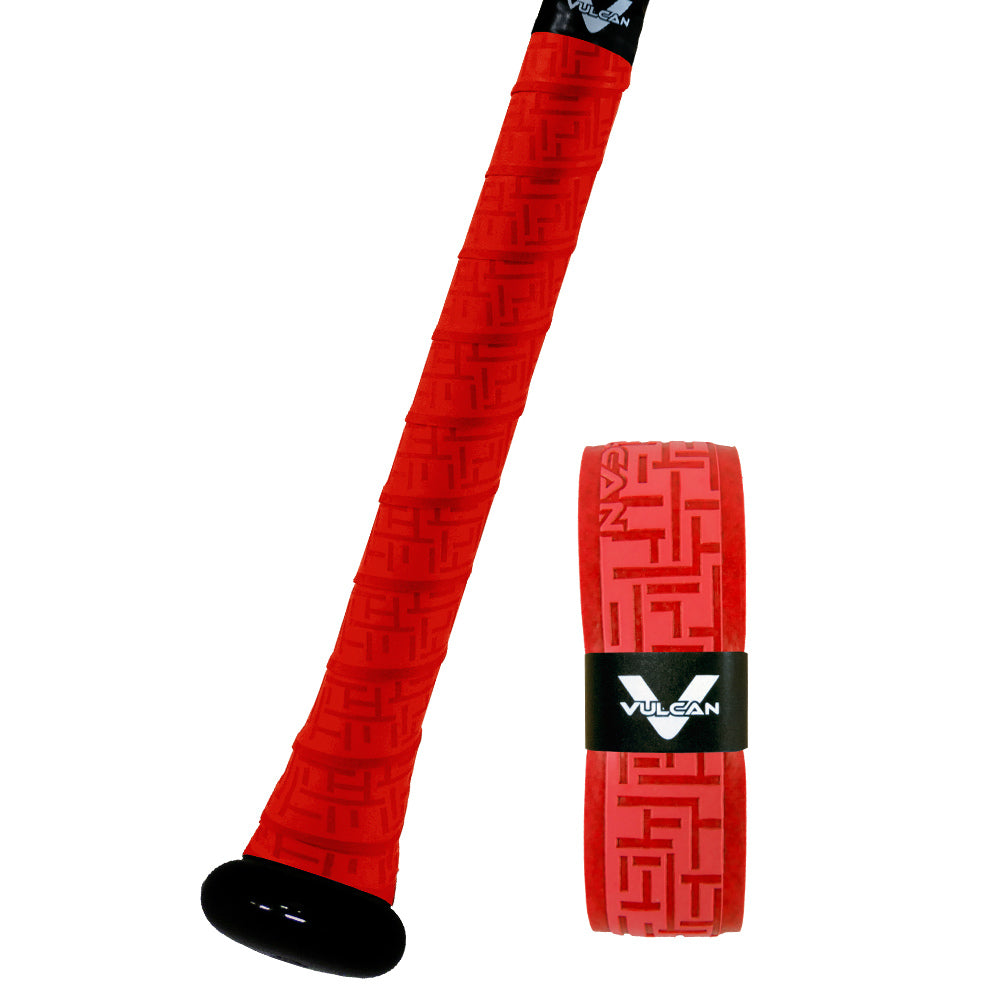 VULCAN BAT GRIP - BRIGHT RED